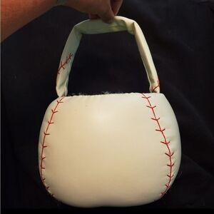 BASEBALL TBALL PURSE PARTY World Series DECOR DECORATION LARGE BALL BAG